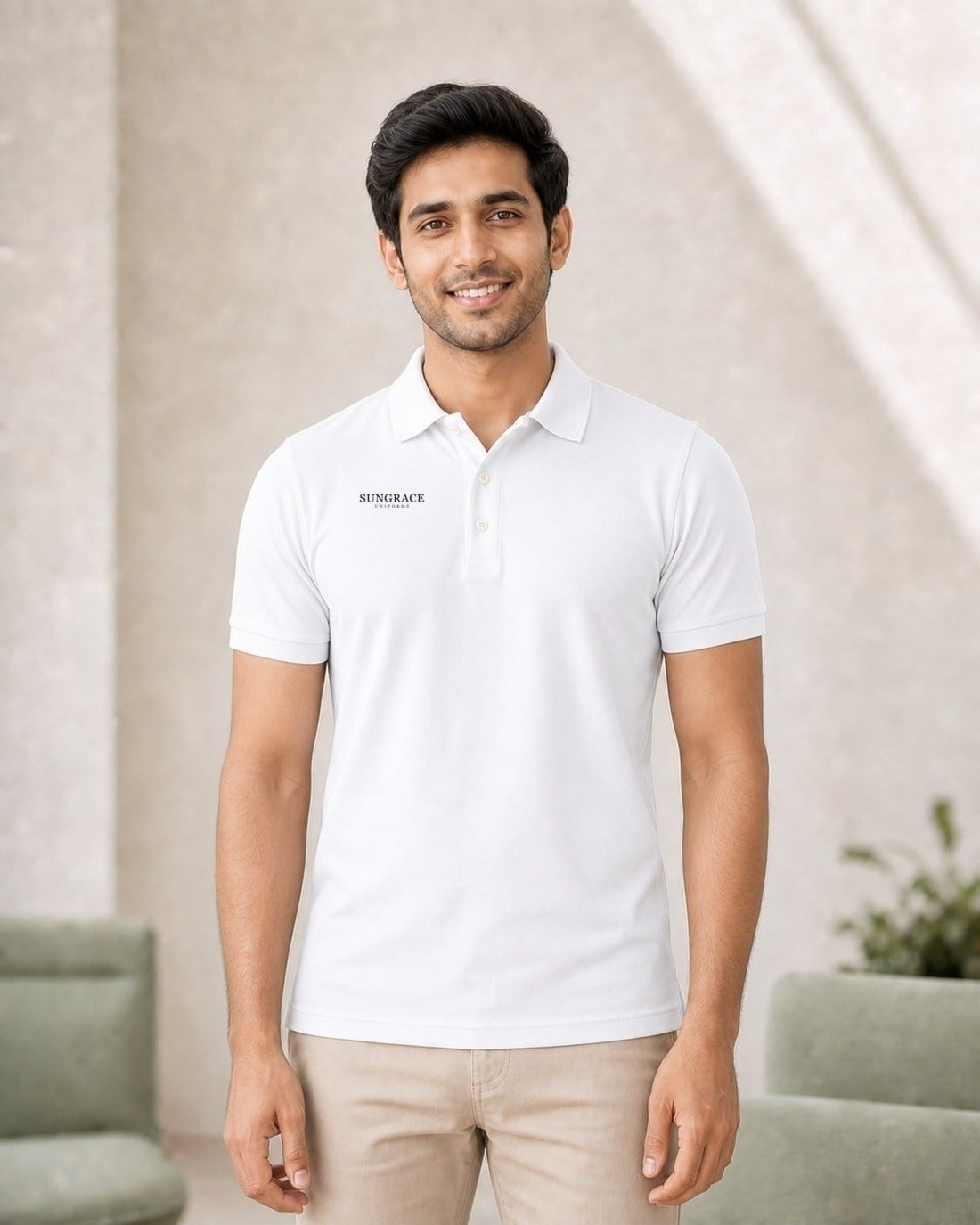 Custom branded garment